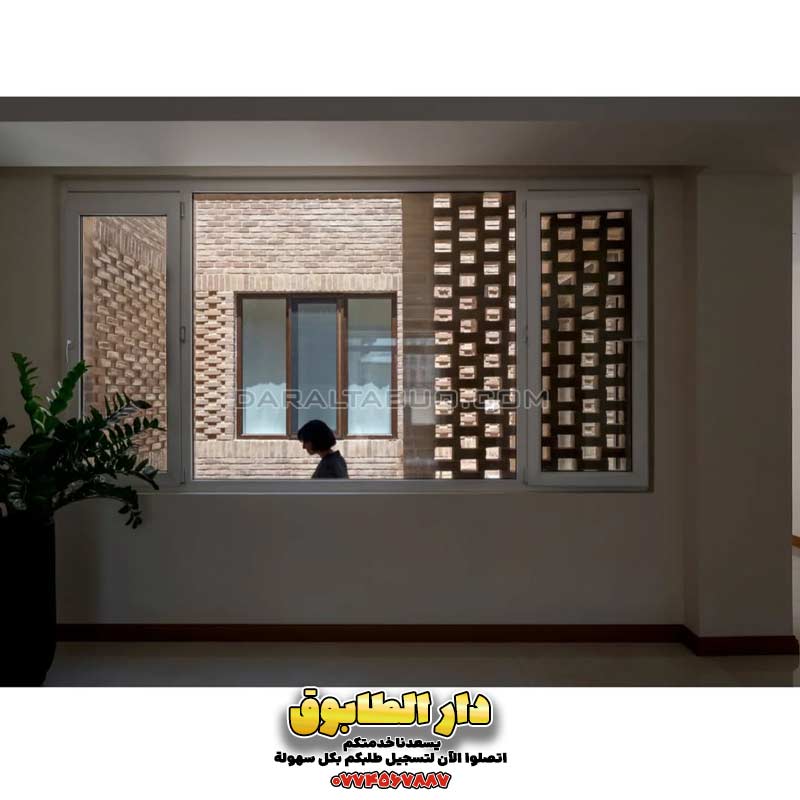 واجهات طابوق حديثة، تصميم بيت عائلي بالطابوق، أفكار معمارية راقية