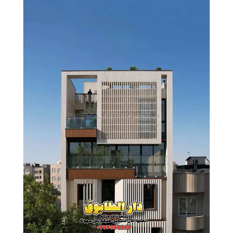 تصميم معماري فاخر، زخارف طابوق تراثية، واجهات طابوق فنية، افكار تصميم منزل بالطابوق، مشروع بيت تراثي