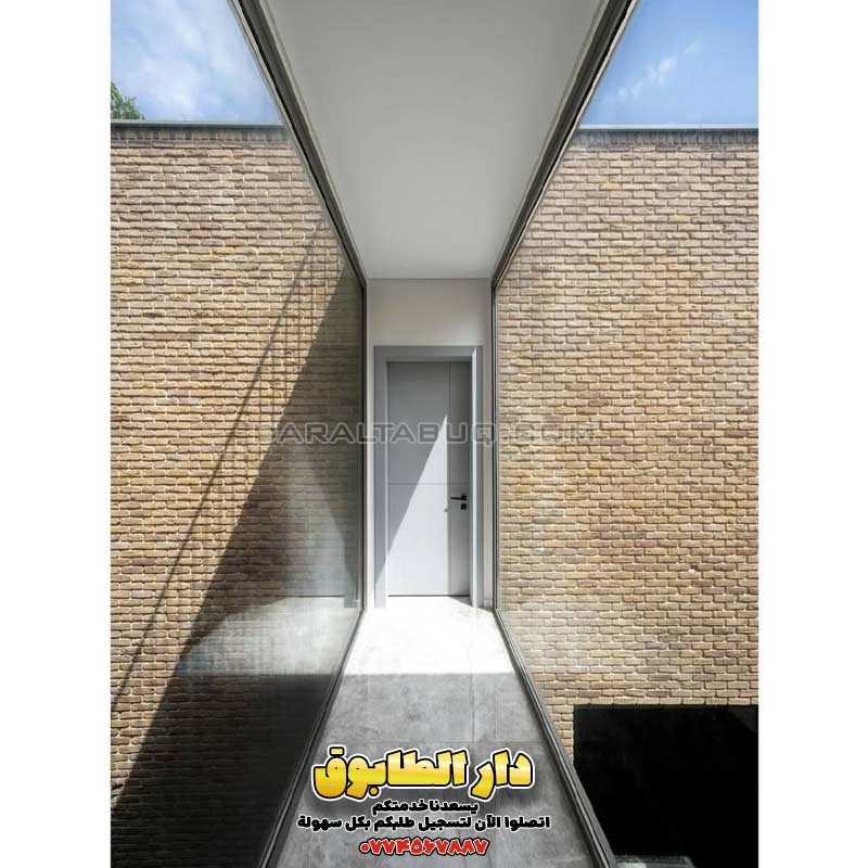 واجهات طابوق حديثة، تصميم فيلا بالطابوق، أفكار معمارية فاخرة
