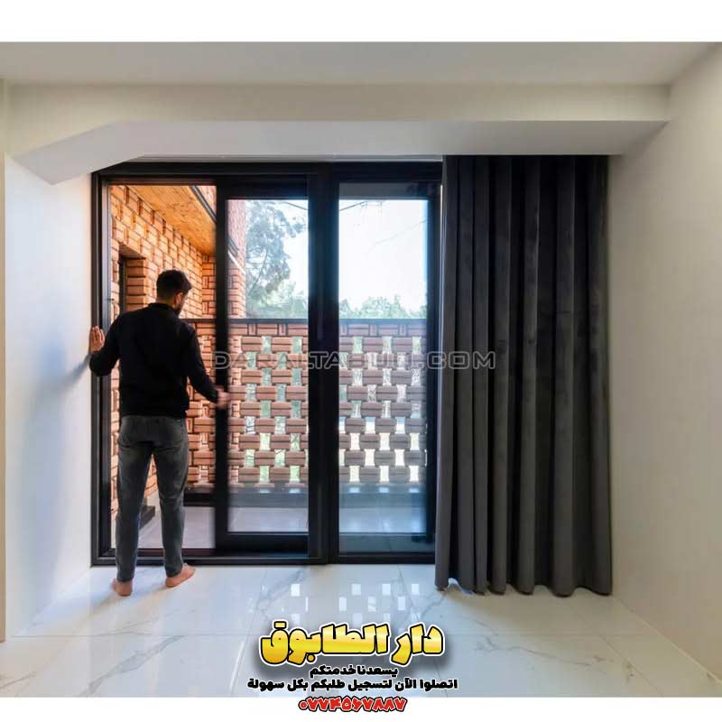 واجهات طابوق حديثة، تصميم تراس بالطابوق، أفكار معمارية فاخرة